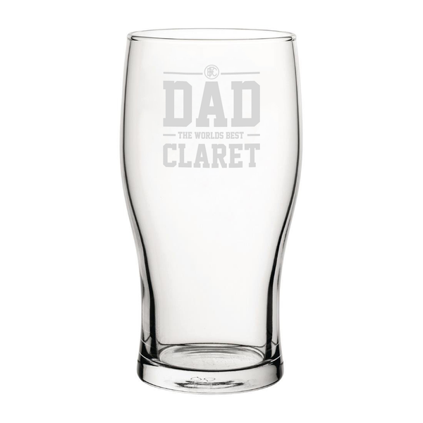 Burnley Father's Day Pint Glass