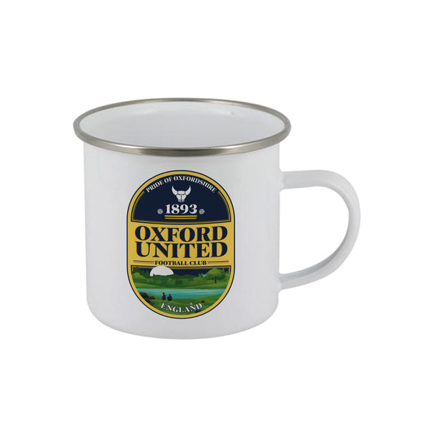 Oxford United Enamel Adventure Mug
