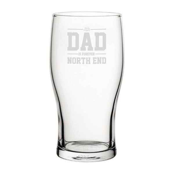 Preston North End Father's Day Pint Glass