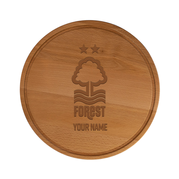 Nottingham Forest Personalised Wooden Chopping board