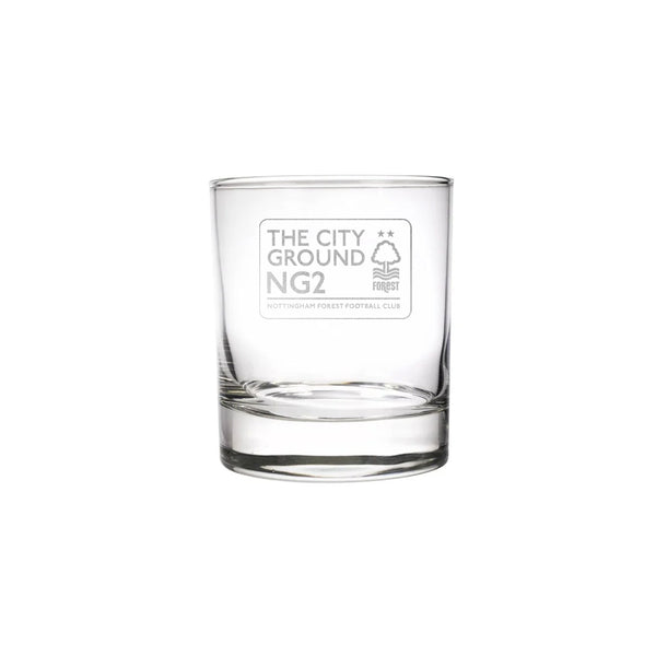 City Ground Engraved Whiskey Glass