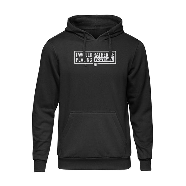 Rather Be Playing Football Kids Hoodie