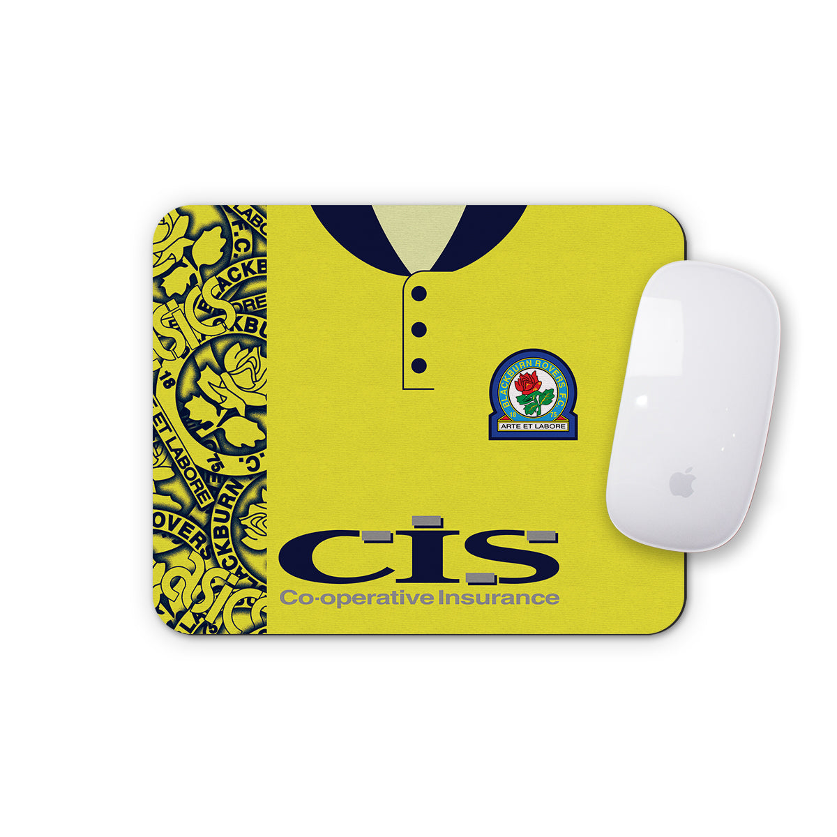 Blackburn Rovers 1996 Away Mouse Mat The Terrace Store Blackburn rovers 1996 away mouse mat the terrace store