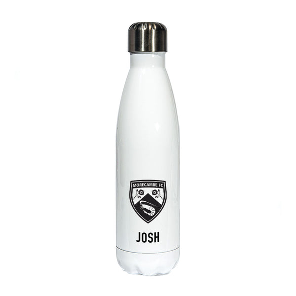 Morecambe FC Personalised Water Bottle