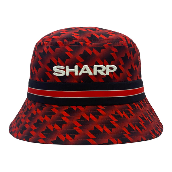 Man United Retro Inspired Bucket Hat