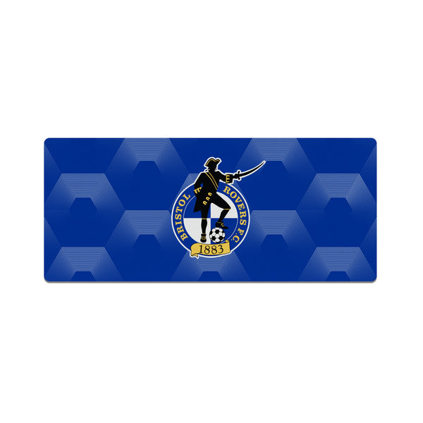 Bristol Rovers Hex Large Desk & Gaming Mat