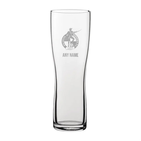 Bristol Rovers Aspen Pint Glass *Customisable*