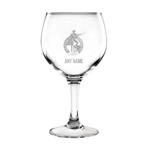 Bristol Rovers Gin Glass *Customisable*