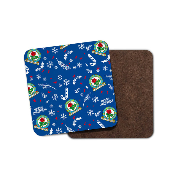 Blackburn Rovers Christmas Coaster