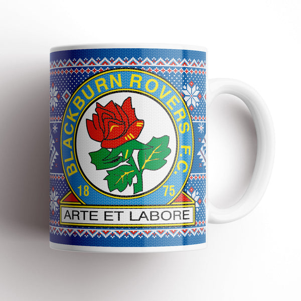 Blackburn Rovers Xmas Knit Mug