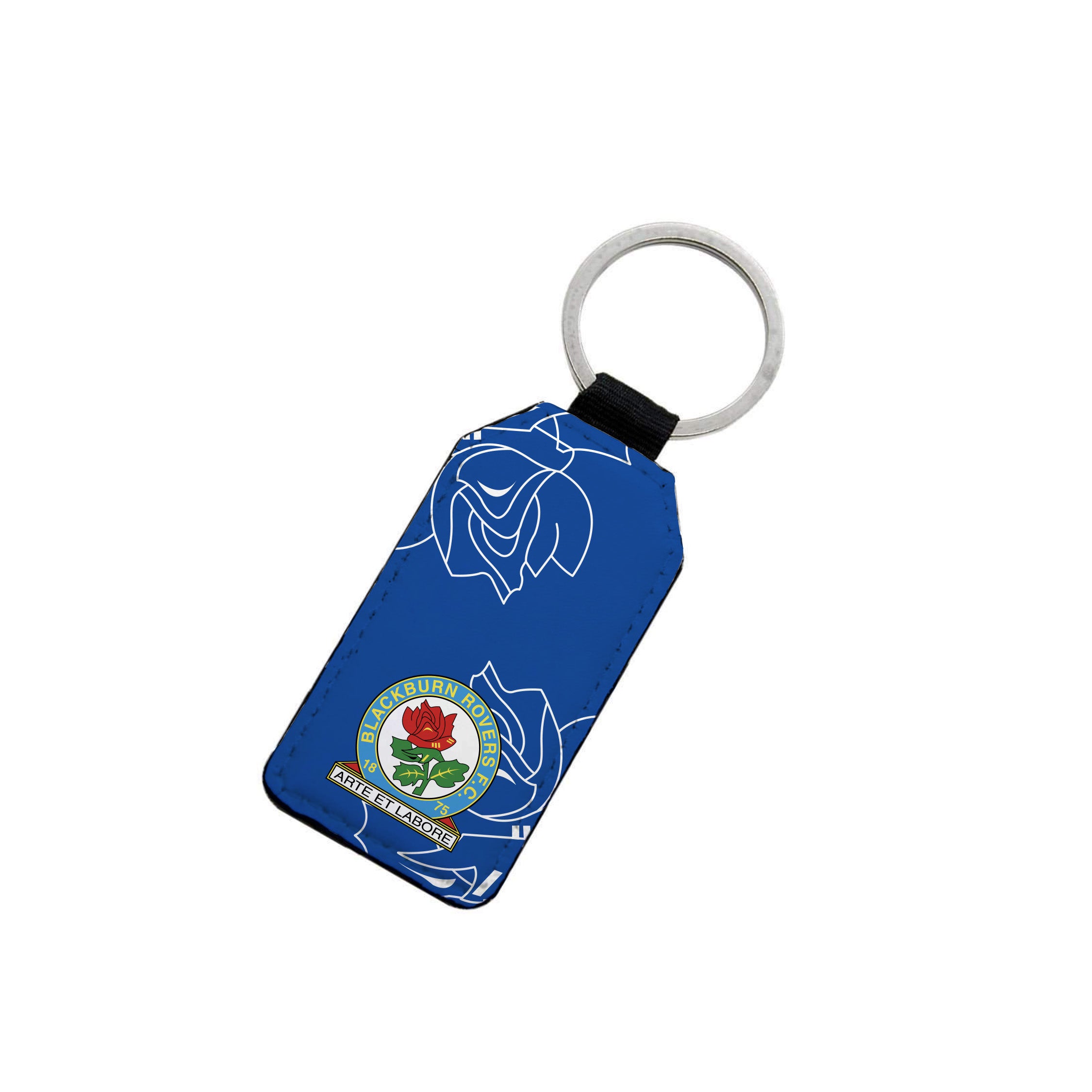 Blackburn Rovers Leather Keyring The Terrace Store blackburn-rovers-leather-keyring-the-terrace-store