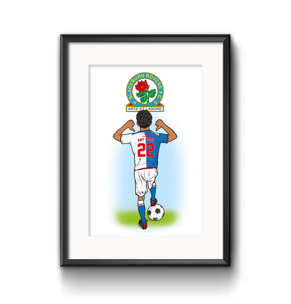 Blackburn Rovers Future Star Custom Print - Male