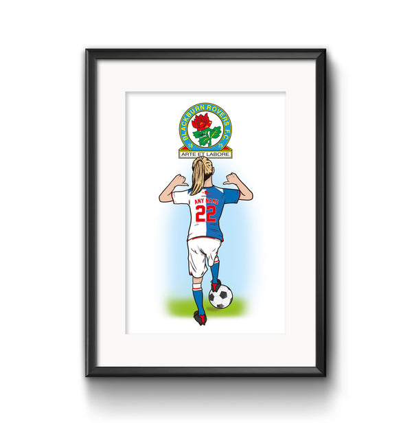 Blackburn Rovers Future Star Custom Print - Female