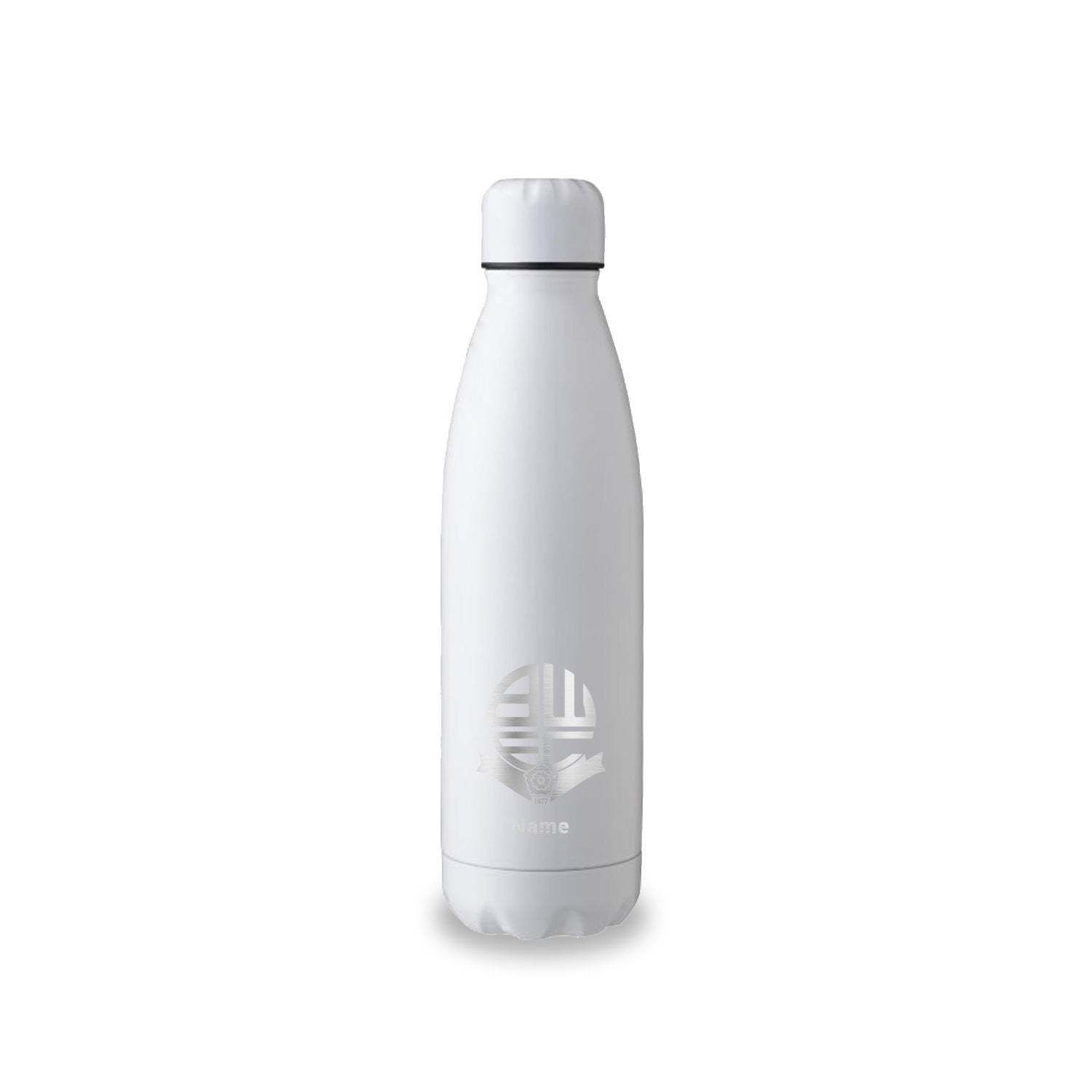Bolton Wanderers Personalised Engraved Water Bottle - White – The ...