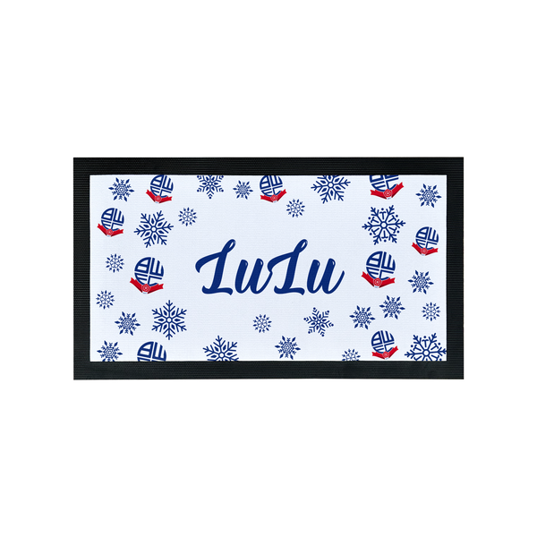 Bolton Wanderers Christmas Pet Feeding Mat