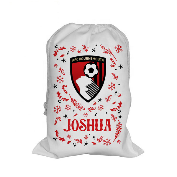 AFC Bournemouth Pattern Santa Sack