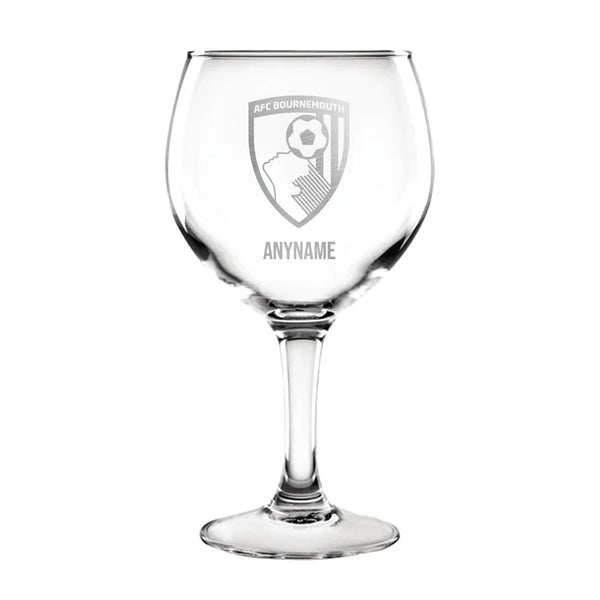 AFC Bournemouth Gin Glass *Customisable*