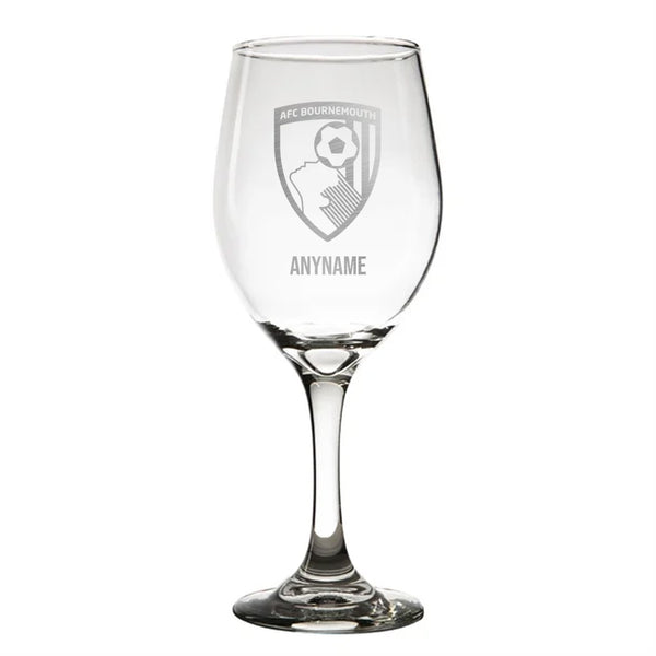 AFC Bournemouth 410ml Wine Glass *Customisable*