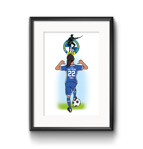 Bristol Rovers Future Star Custom Print - Female