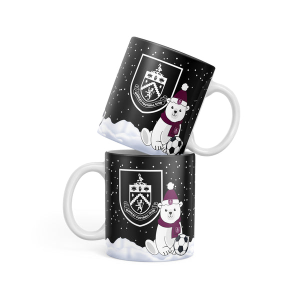 Burnley Christmas Polar Bear Mug