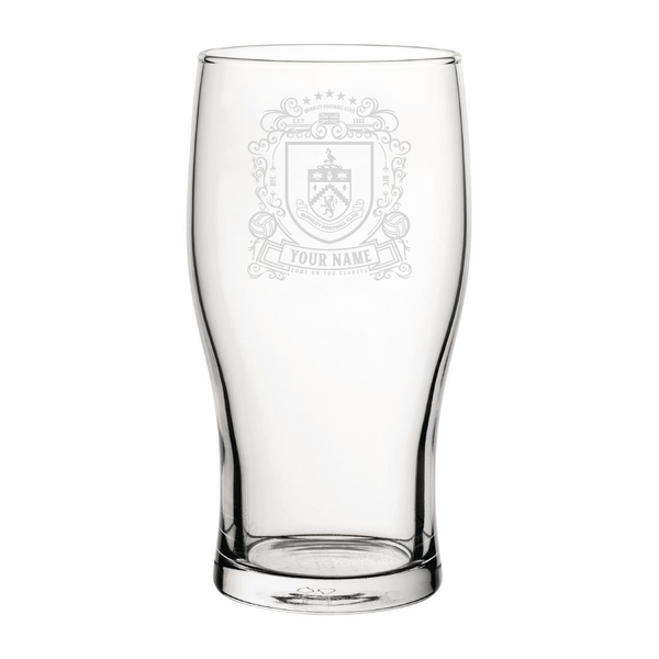 Burnley Coat Of Arms Custom Pint Glass