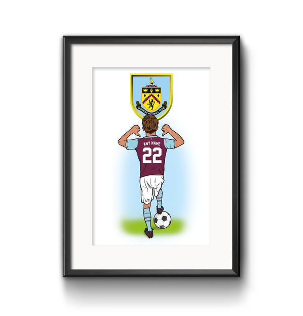 Burnley Future Star Custom Print - Male