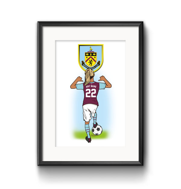 Burnley Future Star Custom Print - Female