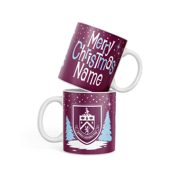 Burnley Christmas Mid Century Mug
