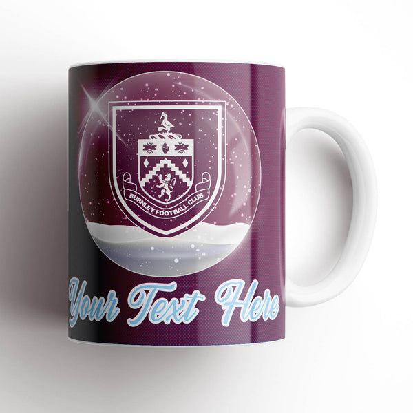 Burnley Christmas Snowglobe Mug