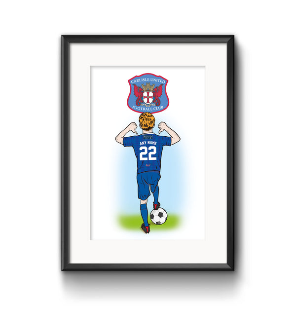 Carlisle United Future Star Custom Print - Male