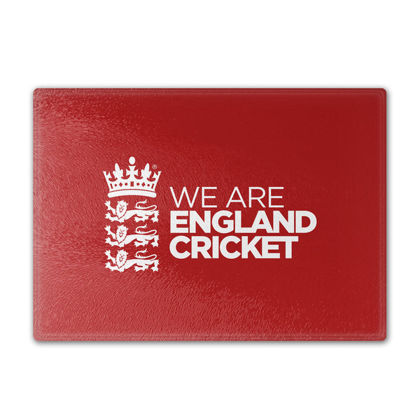 England Cricket Red Chopping Board