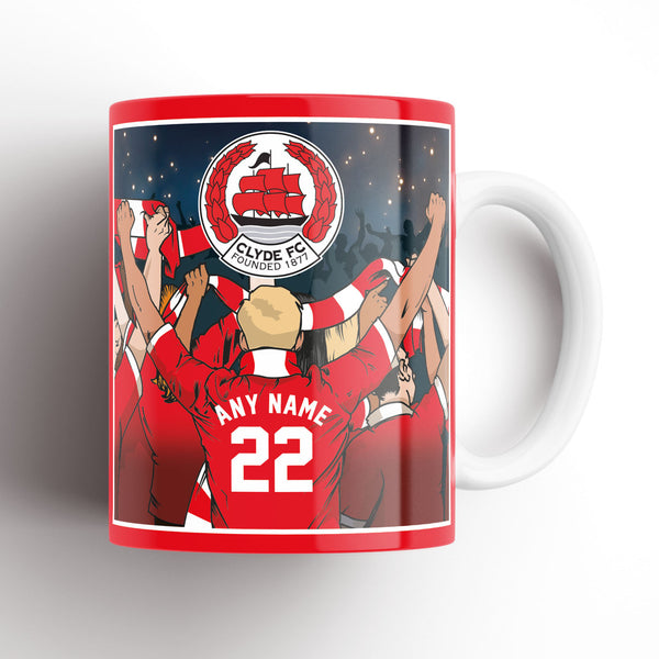 Clyde FC Male Celebration Mug