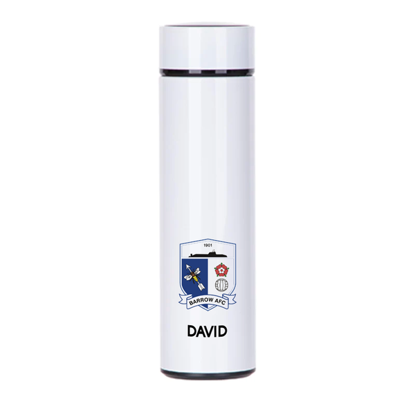 Barrow AFC Personalised Thermos Flask