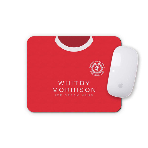 Crewe Alexandra 25/26 Home Mouse Mat