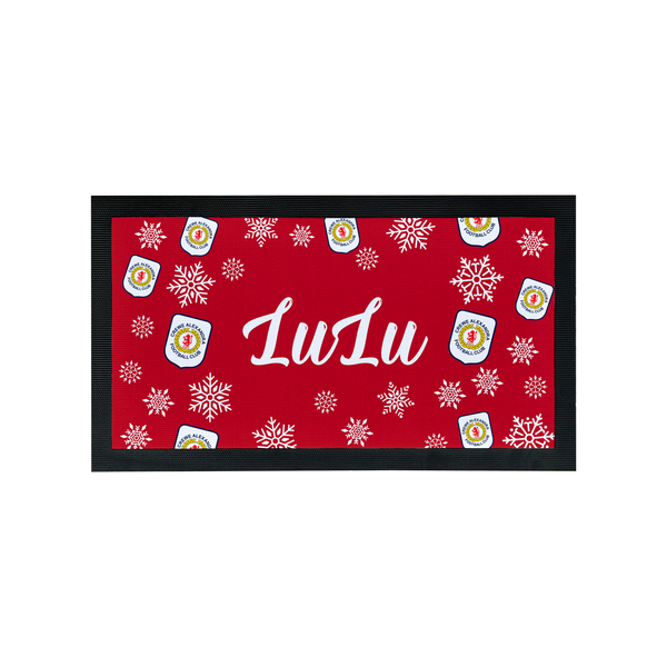 Crewe Alexandra Xmas Pet Feeding Mat