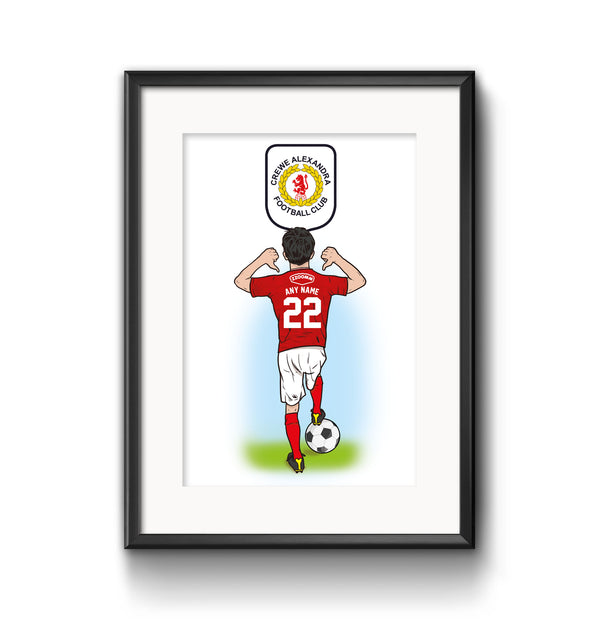 Crewe Alexandra Future Star Custom Print - Male