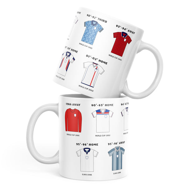 England Shirt History Mug