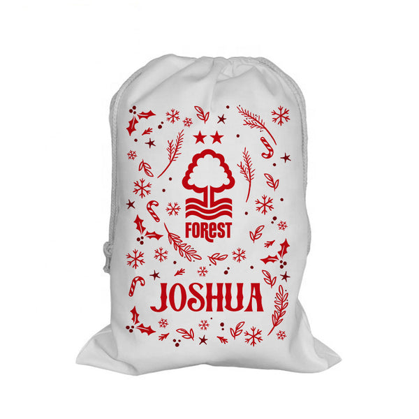 Nottingham Forest Pattern Santa Sack