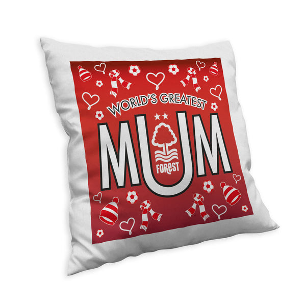 Nottingham Forest Greatest Mum Cushion