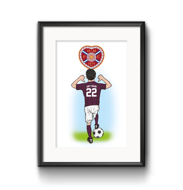 Hearts Future Star Custom Print - Male