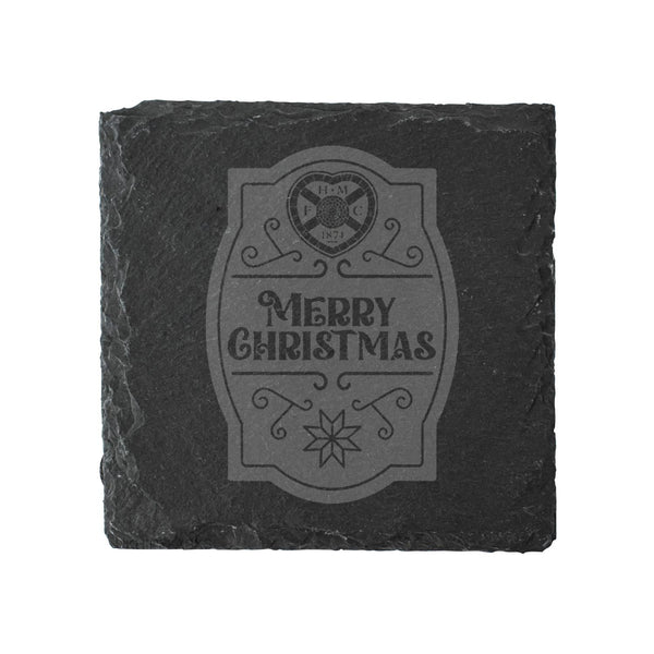 Heart of Midlothian Stamp Slate Coaster