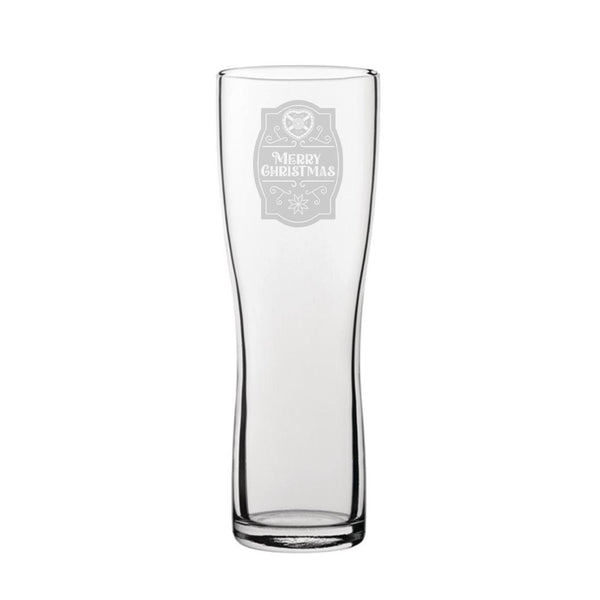 Heart of Midlothian Stamp Pilsner Pint Glass