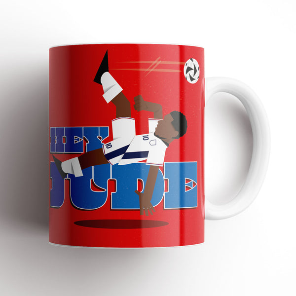 Euro 24 Hey Jude Red Mug