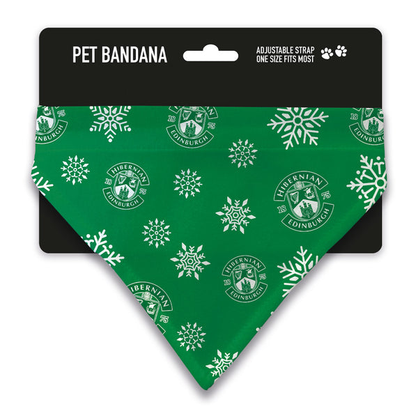 Hibernian Snow Pet Bandana