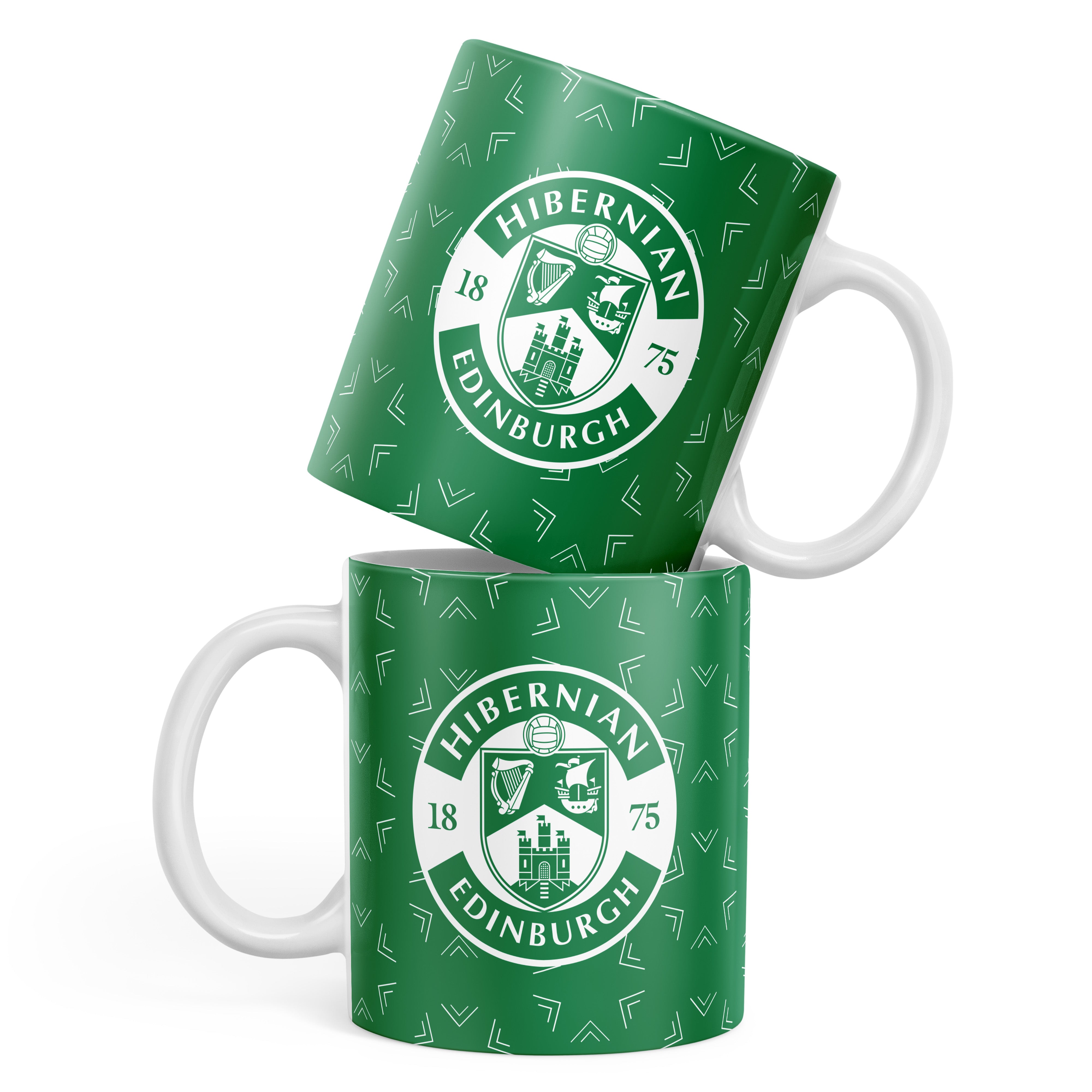 Bicchiere Mixer In Vetro Con Stemma Hibernian Football Club - 290ml
