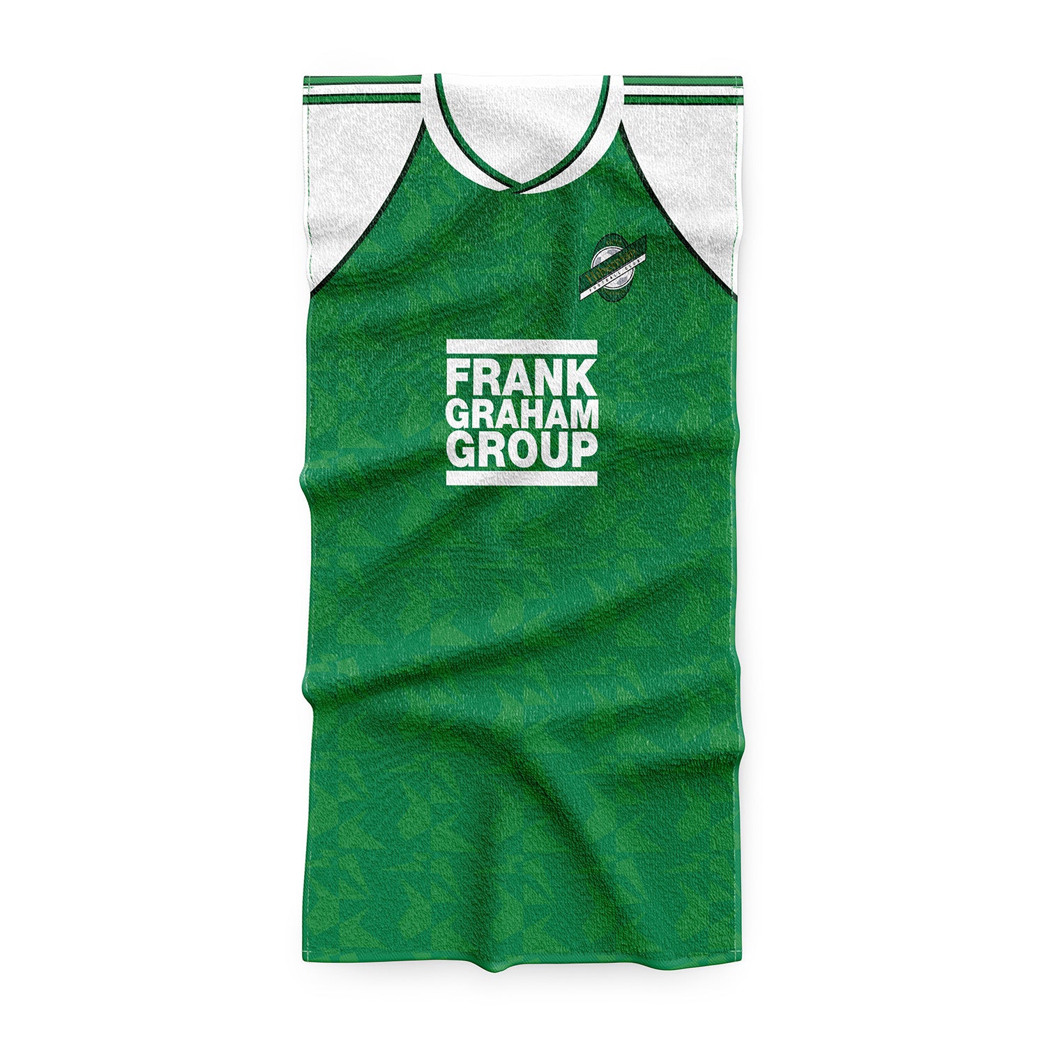 Hibs 1989/91 Home Beach Towel | The Terrace Store – The Terrace Store
