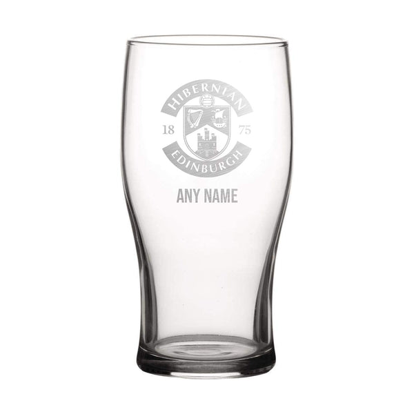 Hibernian Tulip Pint Glass *Customisable*