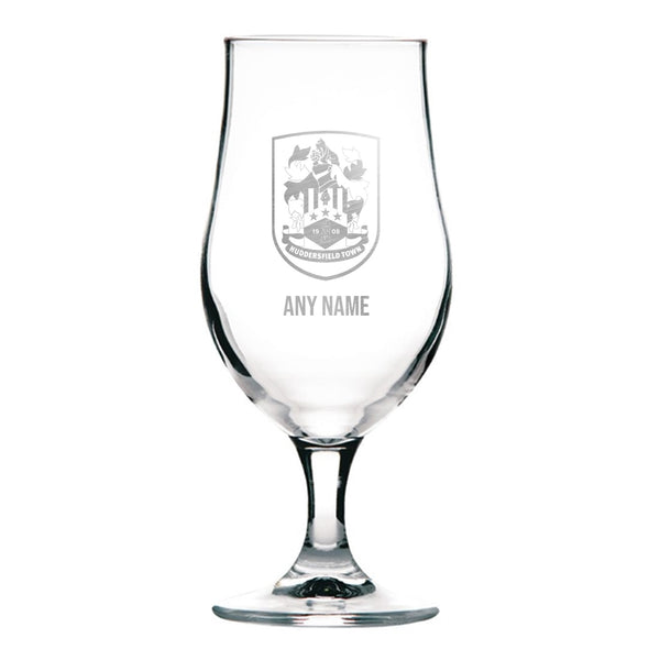 Huddersfield Town 370ml Stemmed Beer Glass *Customisable*