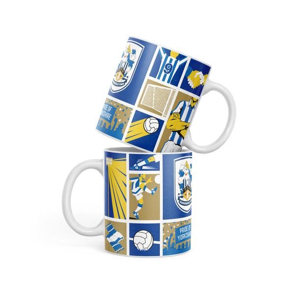 Huddersfield Town Montage Mug