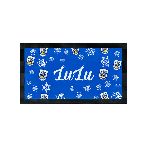 Huddersfield Town Xmas Pet Feeding Mat